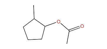 (E)-2-Methylcyclopentanol acetate